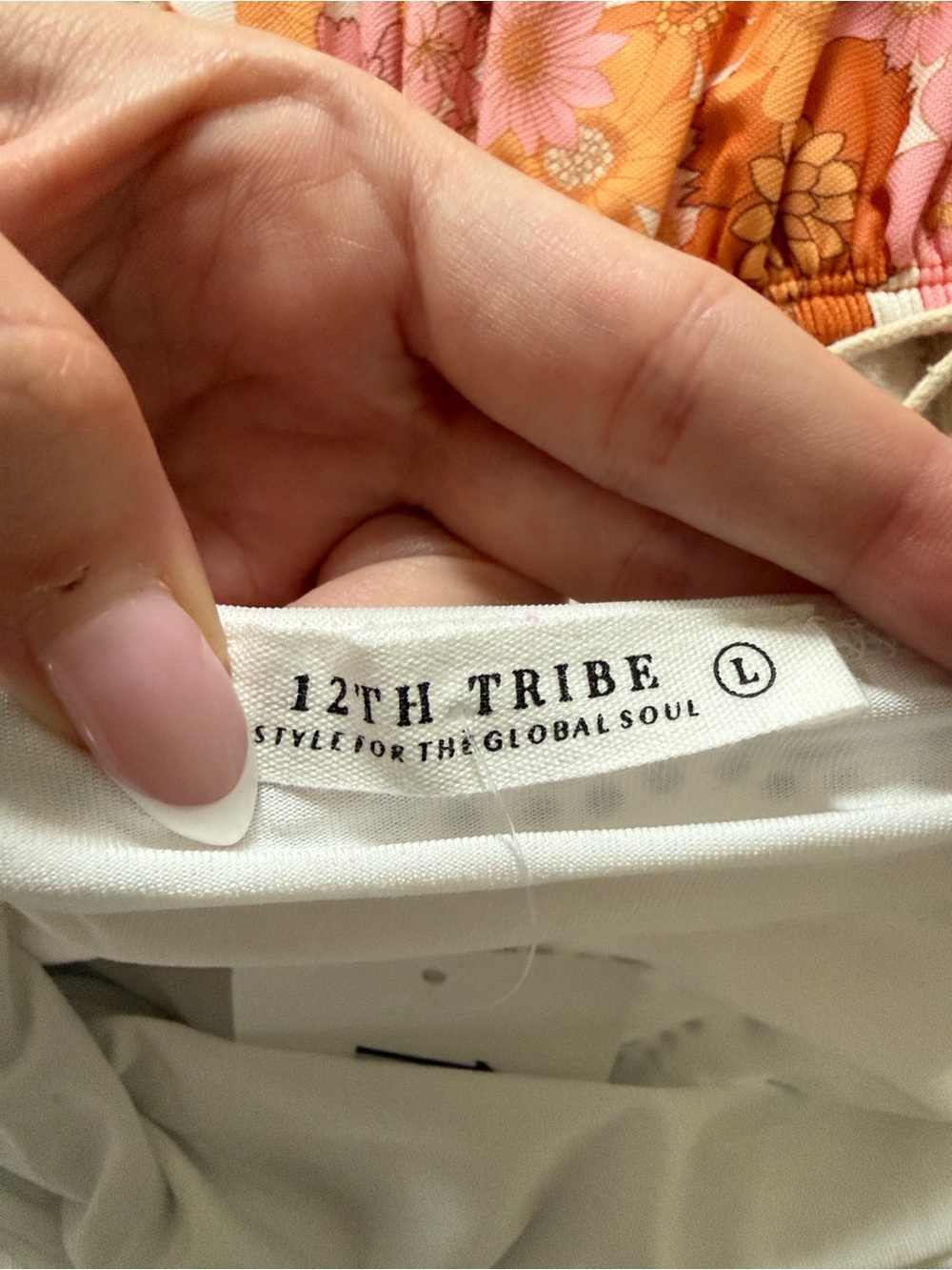 12th Tribe White Sequin Mini Skirt - Picture 7 of 10